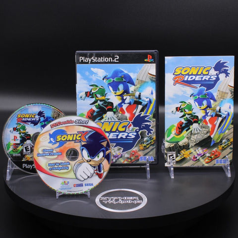 Sonic Riders | Sony PlayStation 2 | PS2 | DVD Bundle