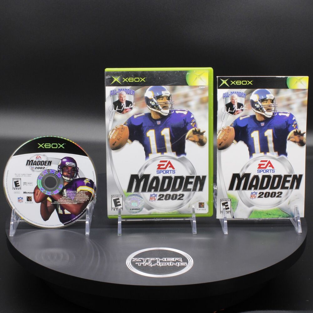 madden 2002 xbox