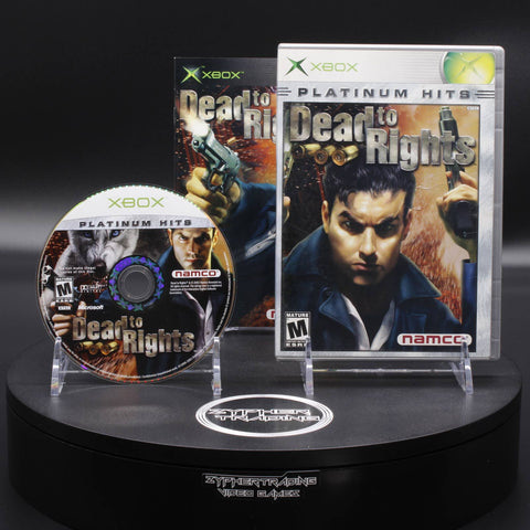 Dead To Rights [Platinum Hits] | Microsoft Xbox | 2002 | Tested